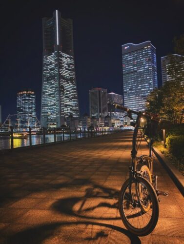 夜の横浜ポタリング